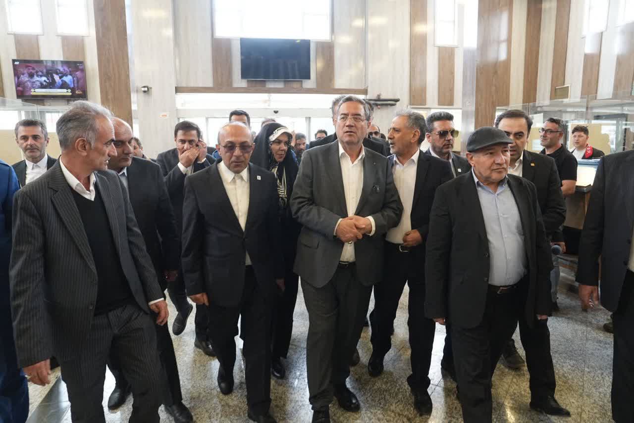 بهره‌برداری از سامانه پیشرفته ایکس‌ری کامیونی شهید باکری در مرز بازرگان + تصاویر