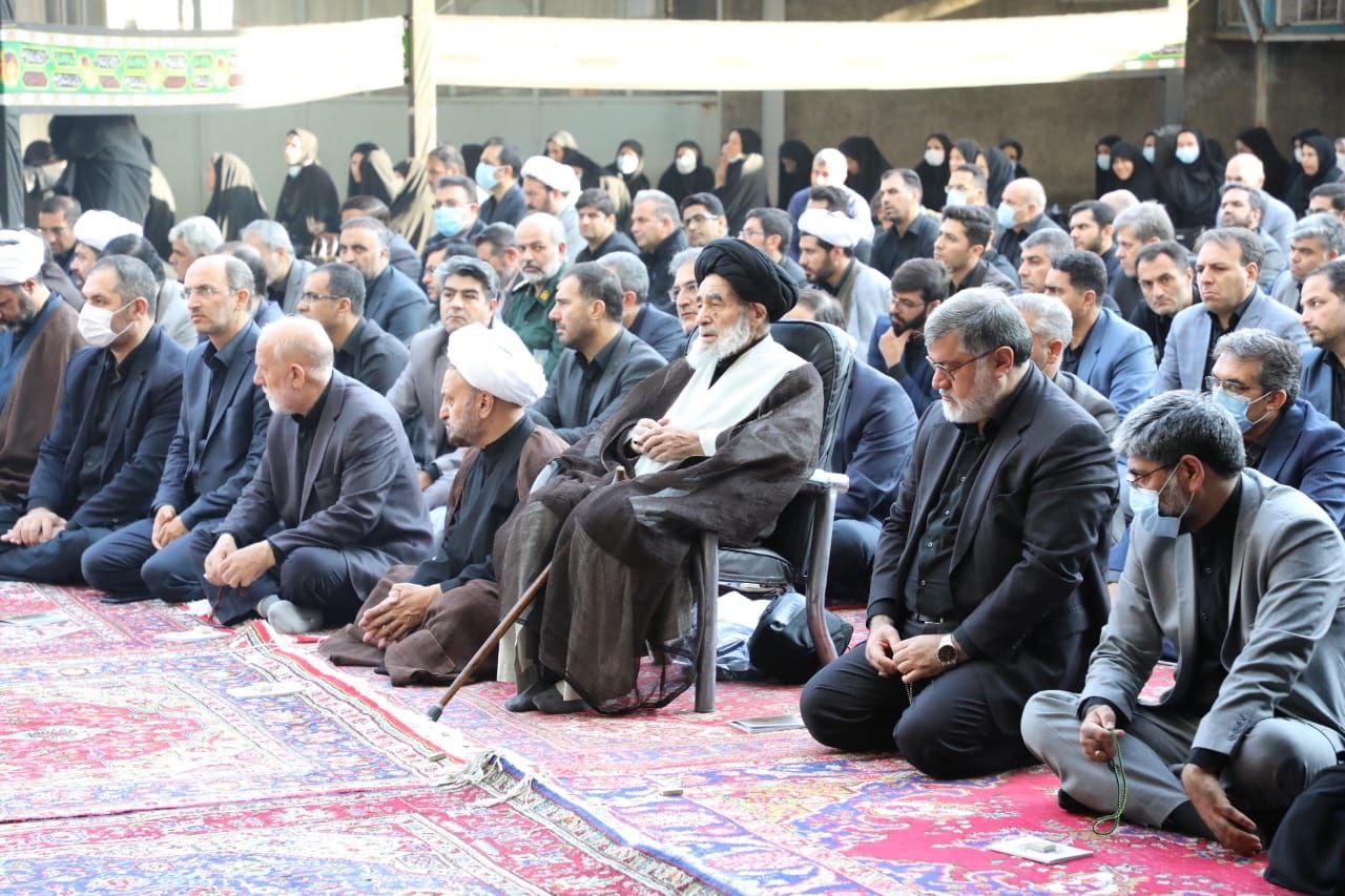 آلبوم تصویری / برگزاری آیین عزاداری شهادت حضرت اباعبدالله الحسین در دادگستری آذربایجانغربی