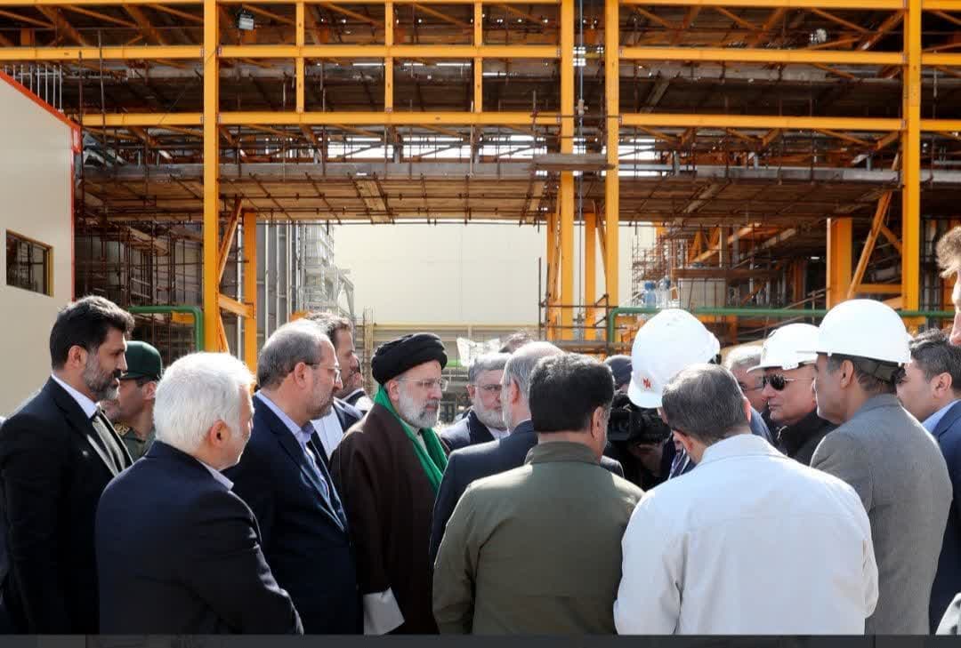 سومین واحد بخار نیروگاه سیکل ترکیبی ارومیه به بهرهبرداری رسید + تصاویر