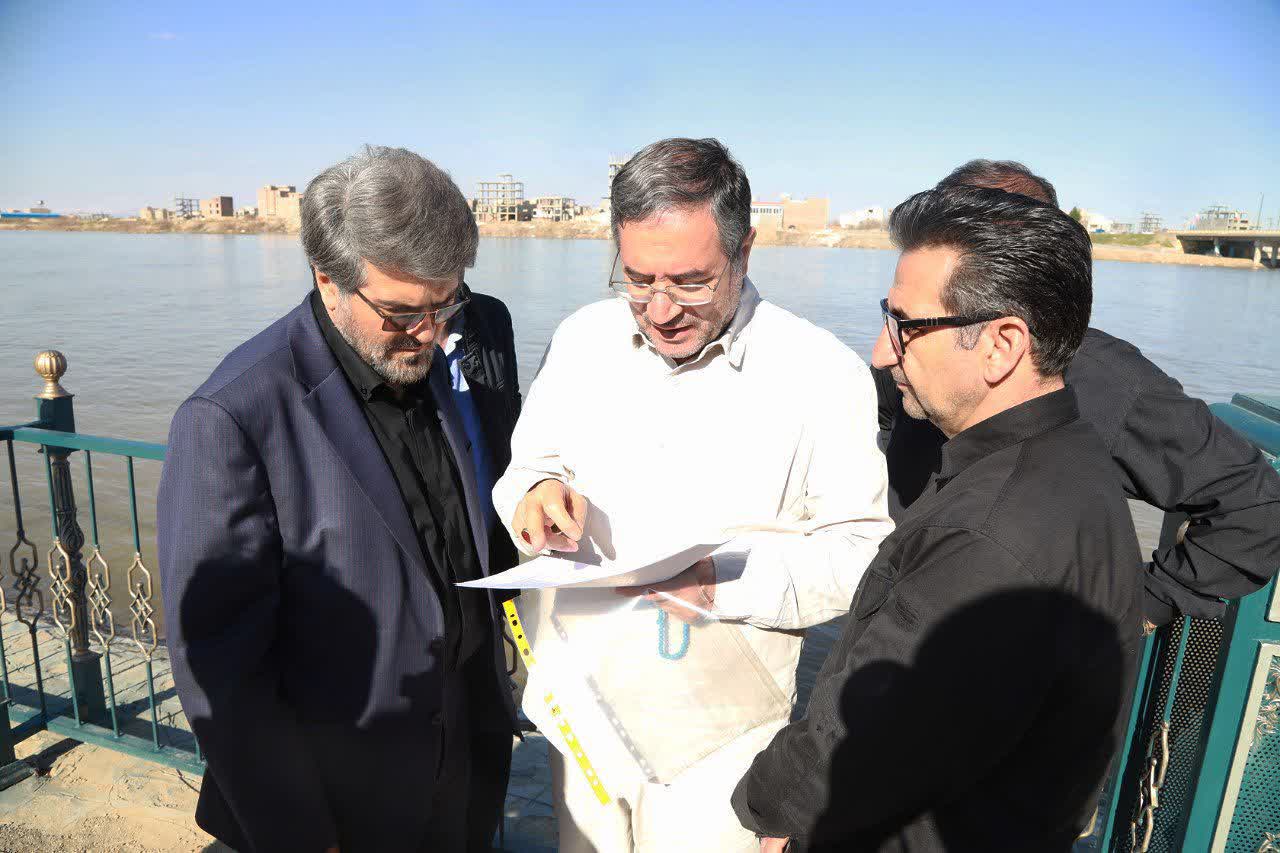 حضور میدانی و بازدید استاندار آذربایجان‌غربی از جریان انتقال آب از رودخانه‌های حوضه آبریز به دریاچه ارومیه + تصاویر