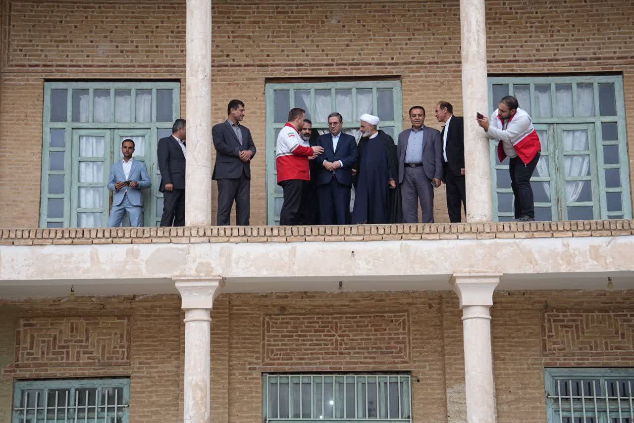 بازدید استاندار آذربایجانغربی از مجموعه هلالاحمر شهرستان تکاب + تصاویر