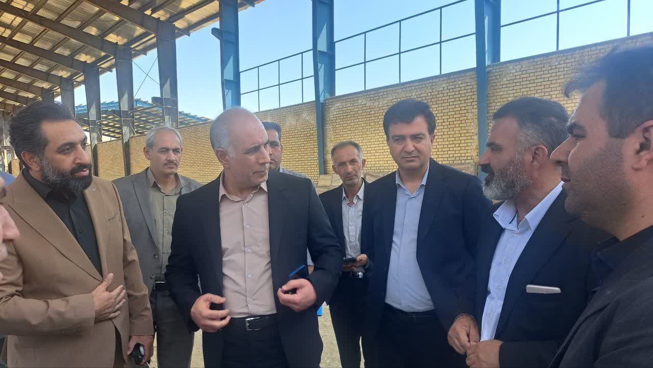 بازدید از طرحهای معدنی شهرستان تکاب با سرمایهگذاری 700 میلیارد تومانی