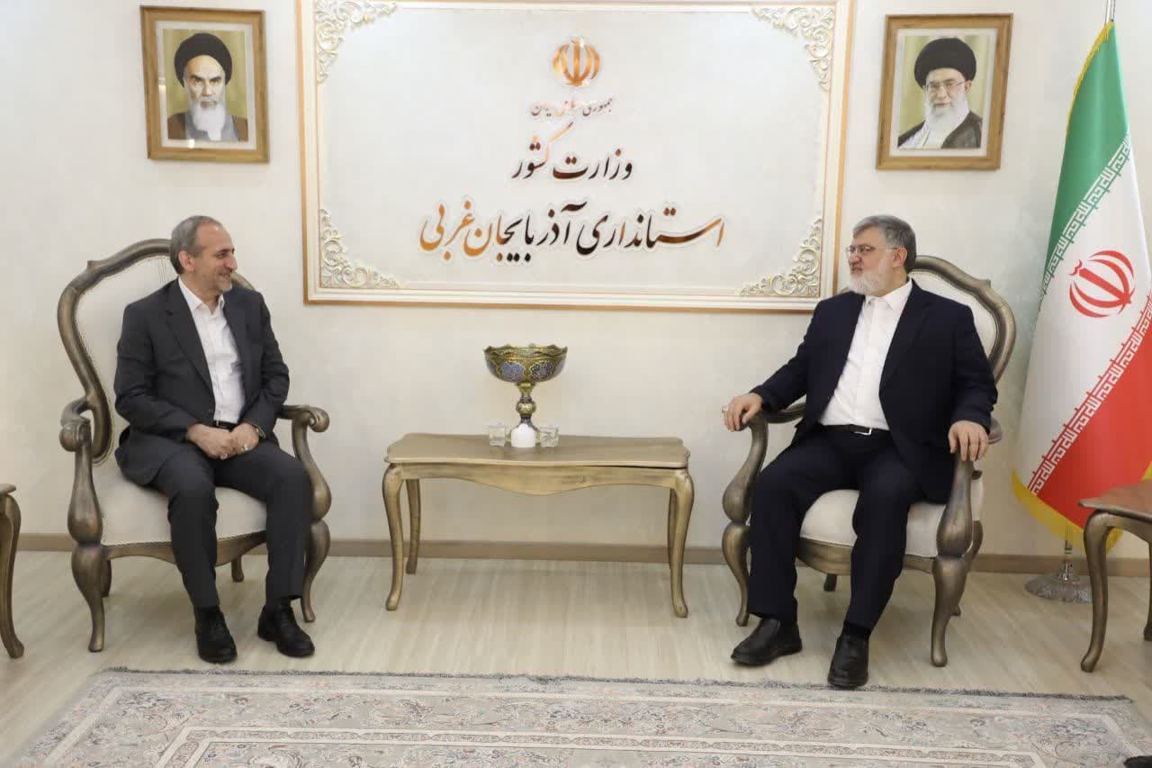 دیدار معاون وزیر نفت و مدیرعامل شرکت ملی گاز ایران با استاندار آذربایجانغربی + تصاویر