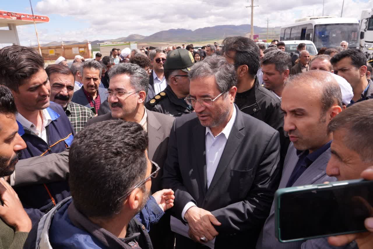 سفر استاندار آذربایجانغربی به شهرستان بوکان + تصاویر