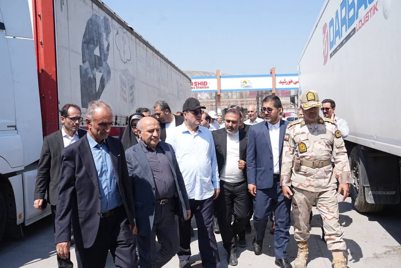 بازدید استاندار آذربایجانغربی از مجتمع خورشید در منطقه بازرگان ماکو + تصاویر