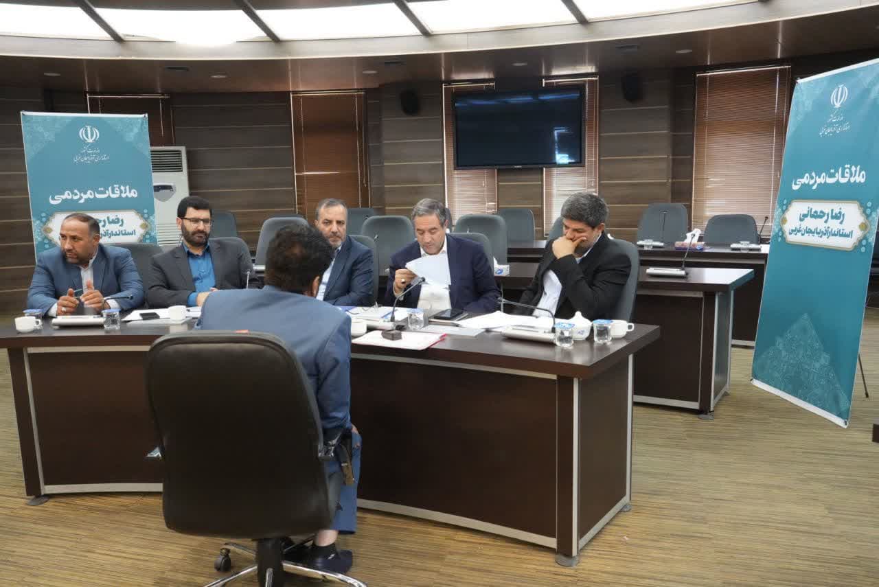 برگزاری ملاقات مردمی استاندار آذربایجانغربی + تصاویر