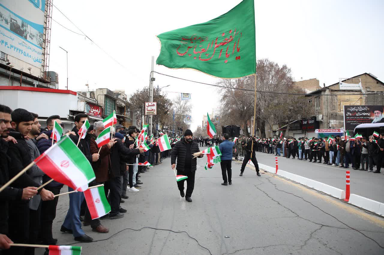 برگزاری تجمع تجدید بیعت مردمی با رهبری و عزاداری خیابانی شهادت حضرت علی (ع) + تصاویر