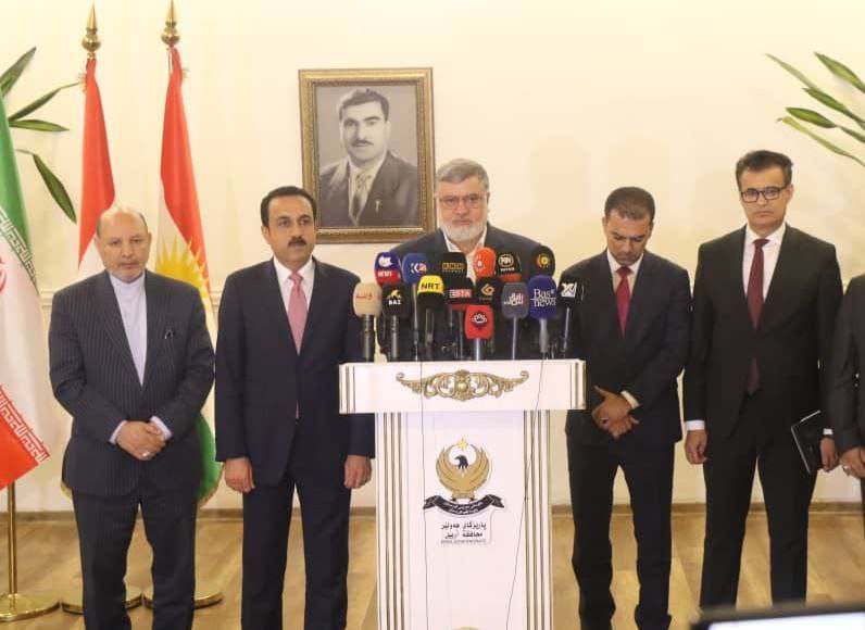 آلبوم تصویری / دیدار استاندار آذربایجانغربی با مقامات اقلیم کردستان عراق