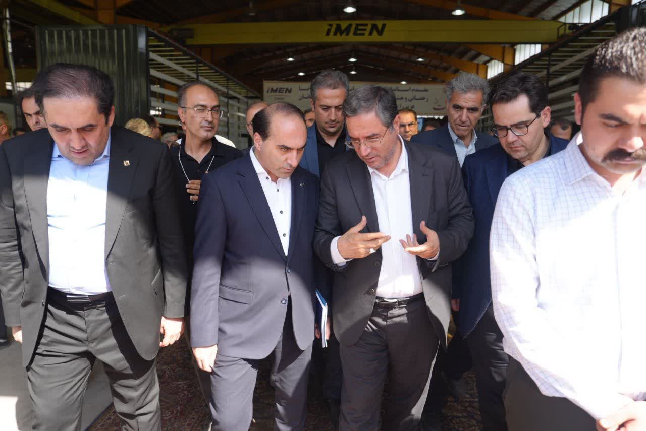 افتتاح واحد تولیدی ایمن تریلر غرب در ارومیه + تصاویر