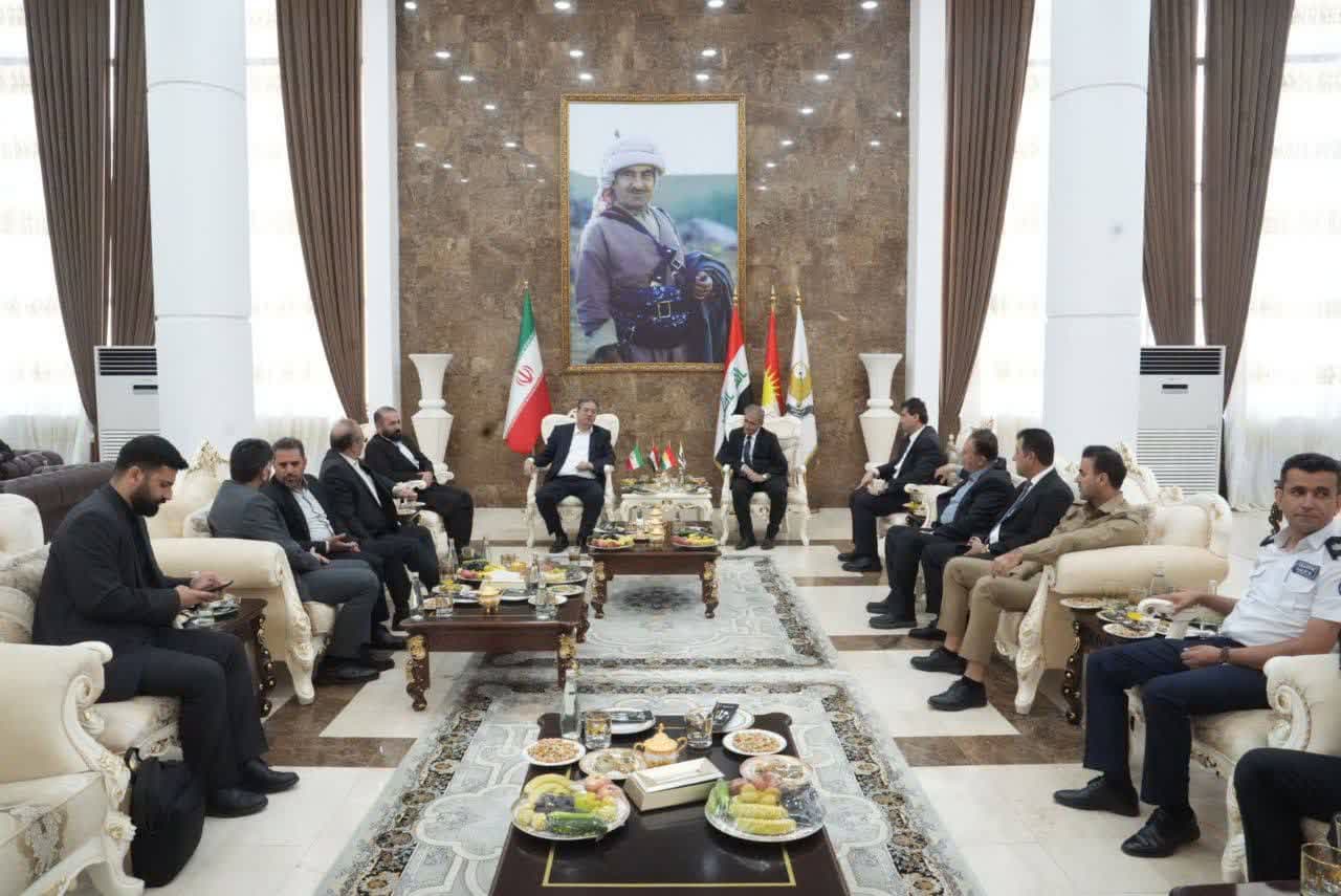 دیپلماسی اربعینی استاندار آذربایجانغربی در عراق + تصاویر