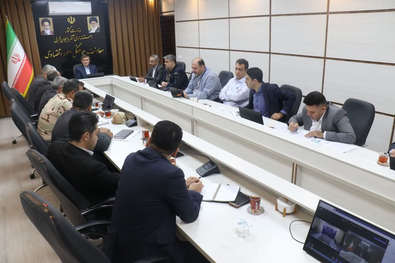 برگزاری جلسه هماهنگی سرمایهگذاری در بازارچه مرزی کیله سردشت + تصاویر