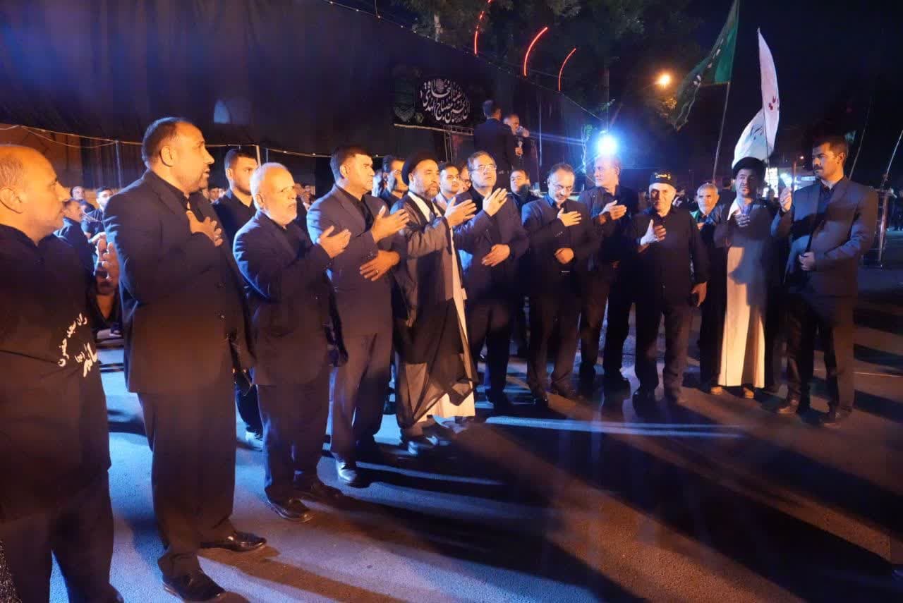 برگزاری آیین عزاداری شبهای محرم و شهادت اباعبدالله الحسین (ع) در مسجد حضرت قائم (عج) ارومیه + تصاویر