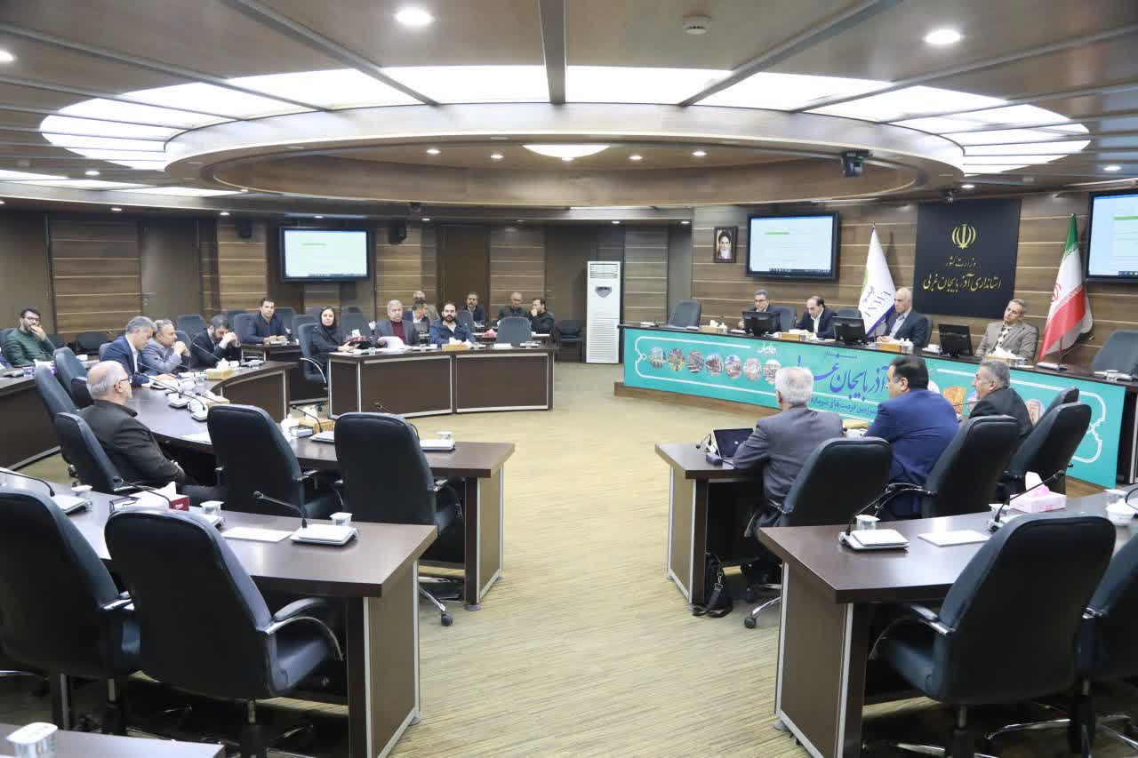 برگزاری جلسه کارگروه تسهیل و رفع موانع تولید آذربایجانغربی