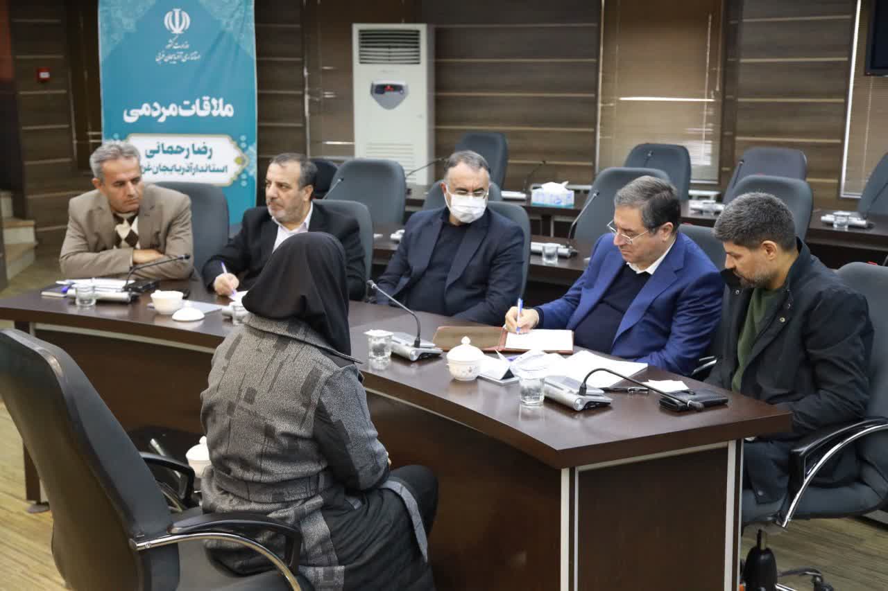 برگزاری ملاقات مردمی استاندار آذربایجانغربی + تصاویر