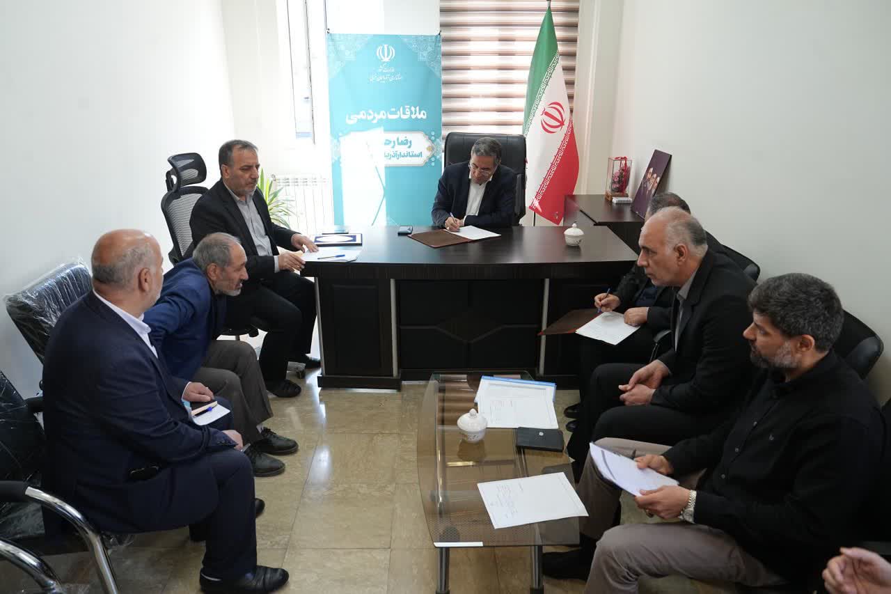 برگزاری ملاقات مردمی استاندار آذربایجان‌غربی + تصاویر