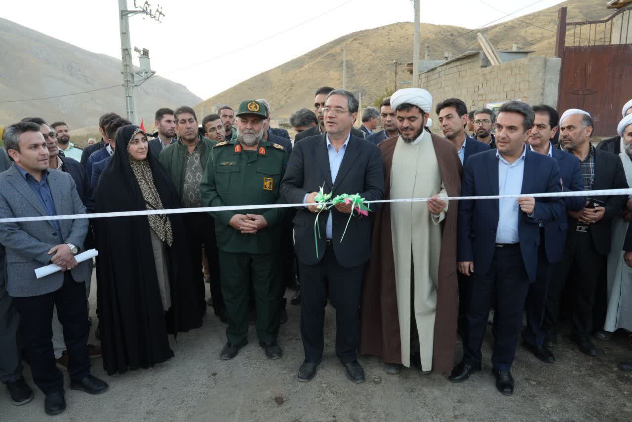 بهرهبرداری از طرح هادی 12 روستای جدید شهرستان باروق + تصاویر