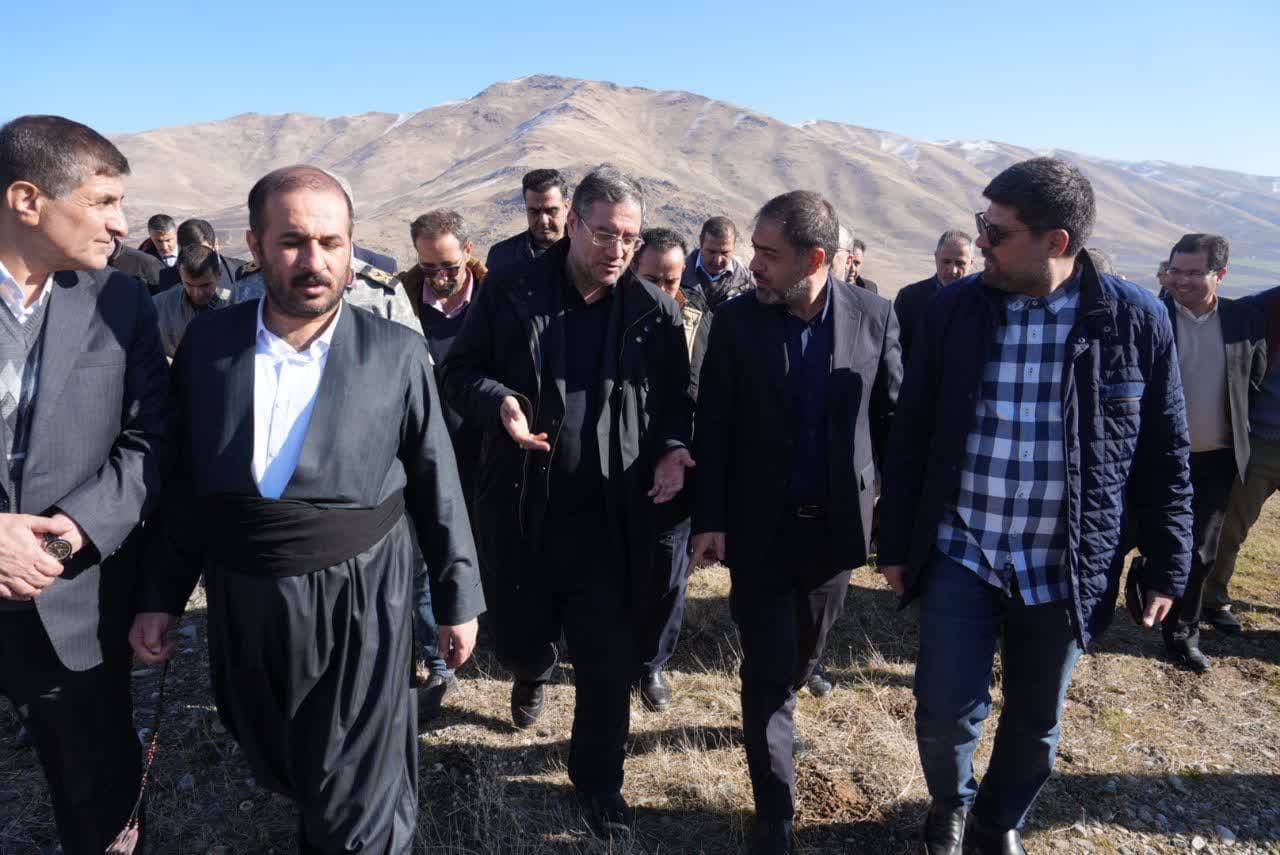 آلبوم تصویری / بازدید استاندار آذربایجانغربی از سد کانی سیب