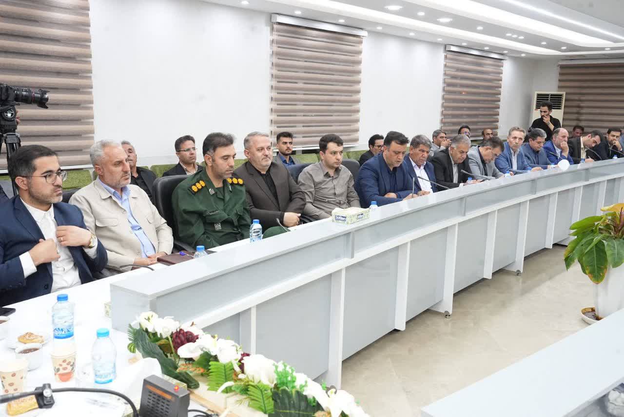 برگزاری جلسه شورای ساماندهی مبادلات مرزی آذربایجانغربی + تصاویر