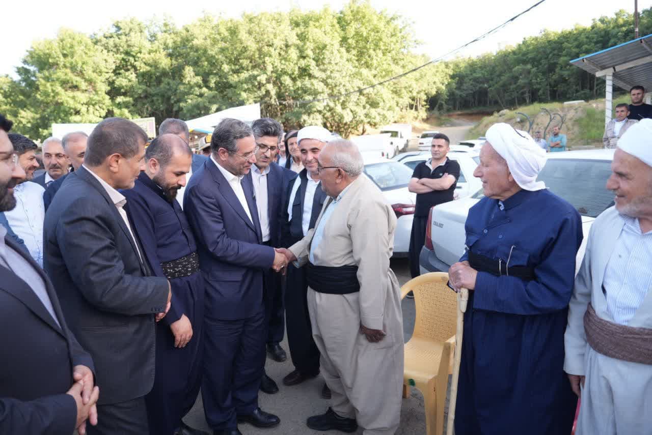 آلبوم تصویری / سفر استاندار آذربایجانغربی به میرآباد