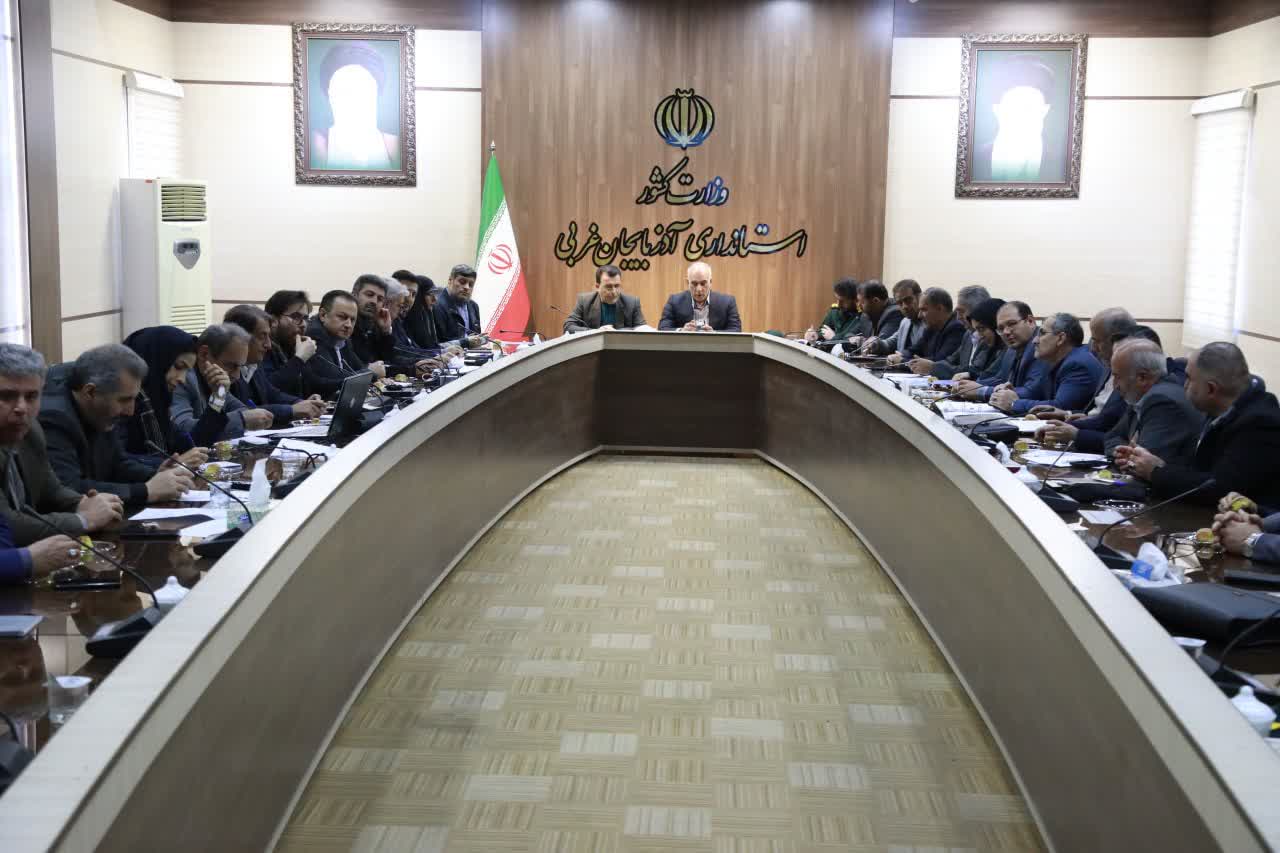 برگزاری جلسه کارگروه آرد، نان و گندم آذربایجانغربی + تصاویر