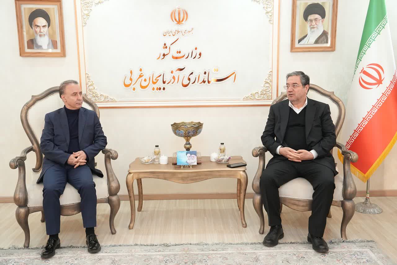 دیدار معاونین وزیر ارتباطات و فناوری اطلاعات با استاندار آذربایجان‌غربی + تصاویر