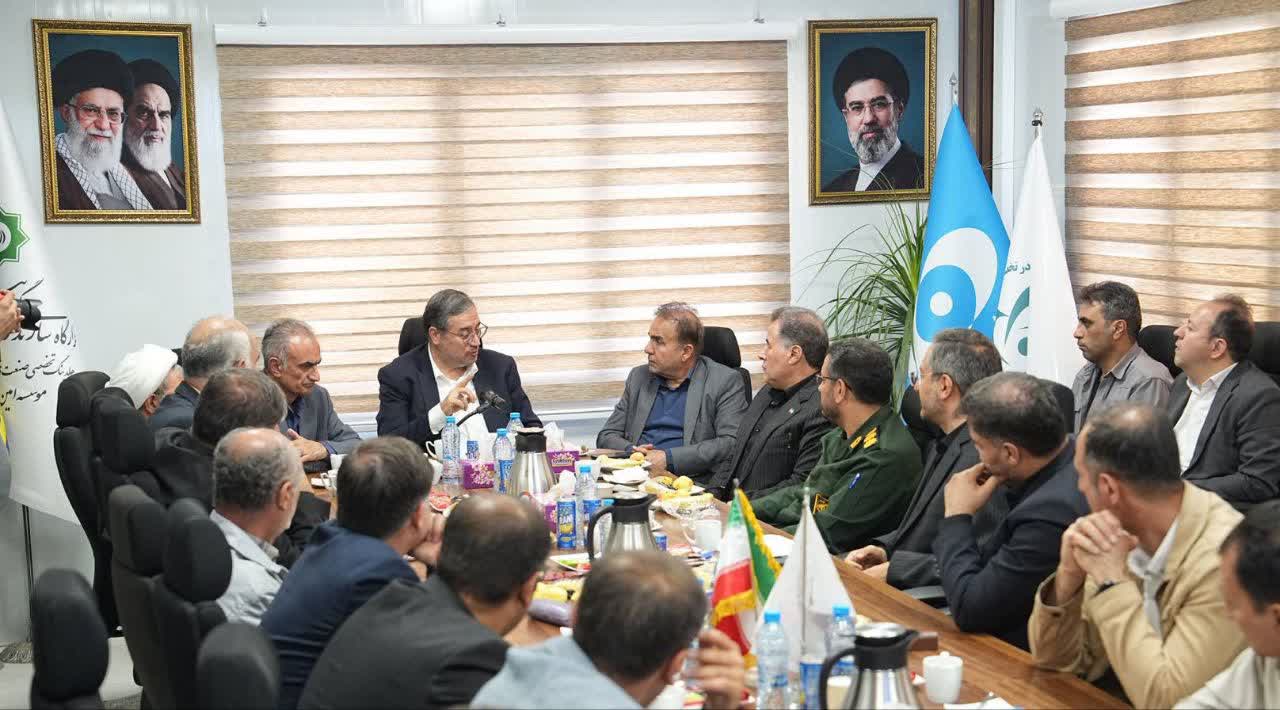 بازدید استاندار آذربایجانغربی از مجتمع معدنی شهدای آذربایجان در چالدران + تصاویر