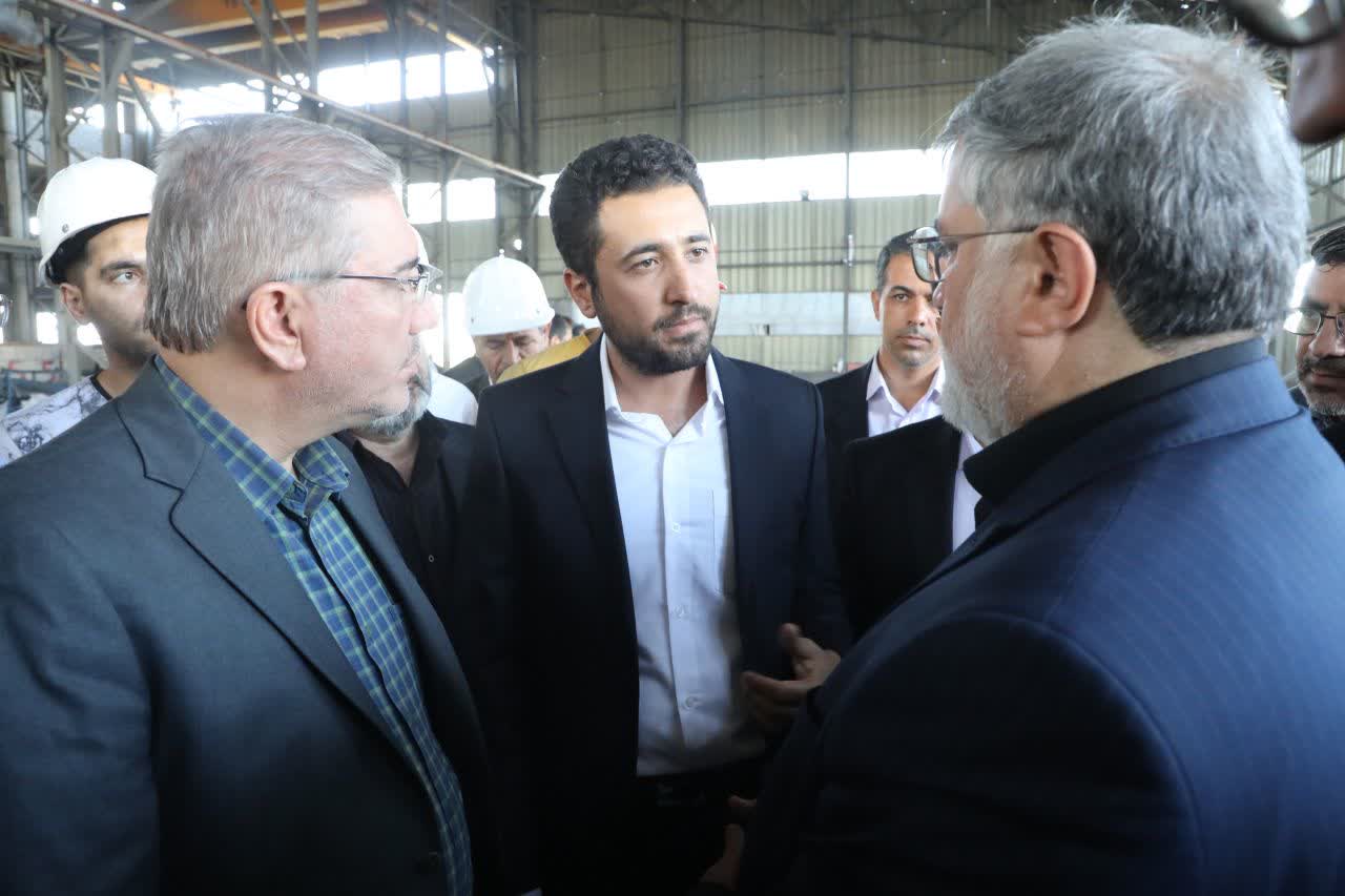 افتتاح کارخانه صنایع سیلیکون در خوی + تصاویر