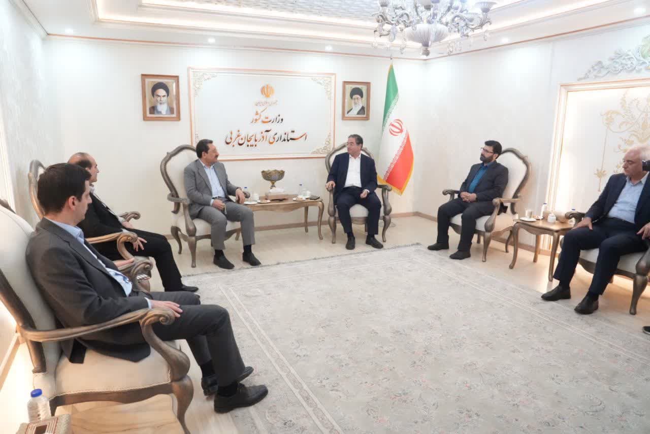 برگزاری نشست مشترک وزیر صمت و استاندار آذربایجانغربی + تصاویر