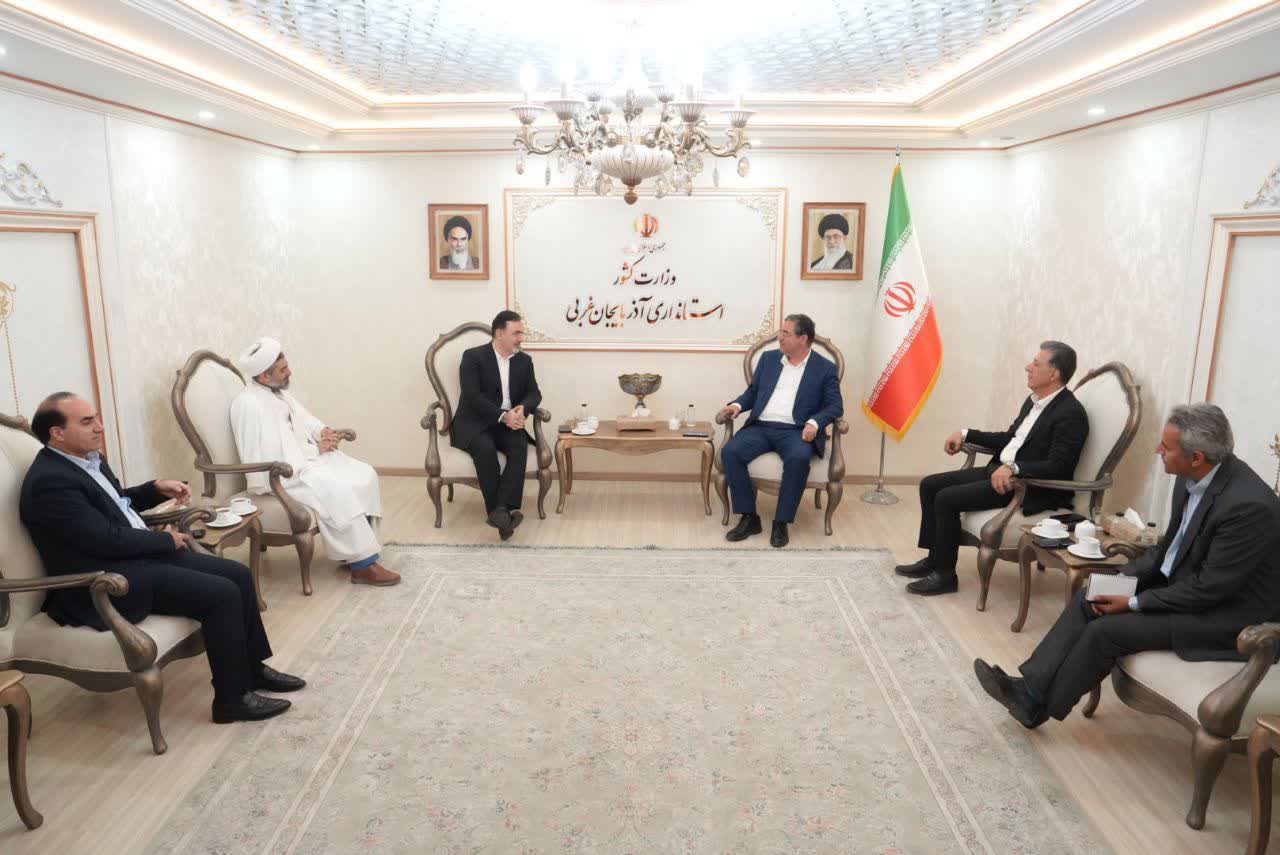 دیدار مدیرعامل صندوق ضمانت صادرات ایران با استاندار آذربایجانغربی + تصاویر