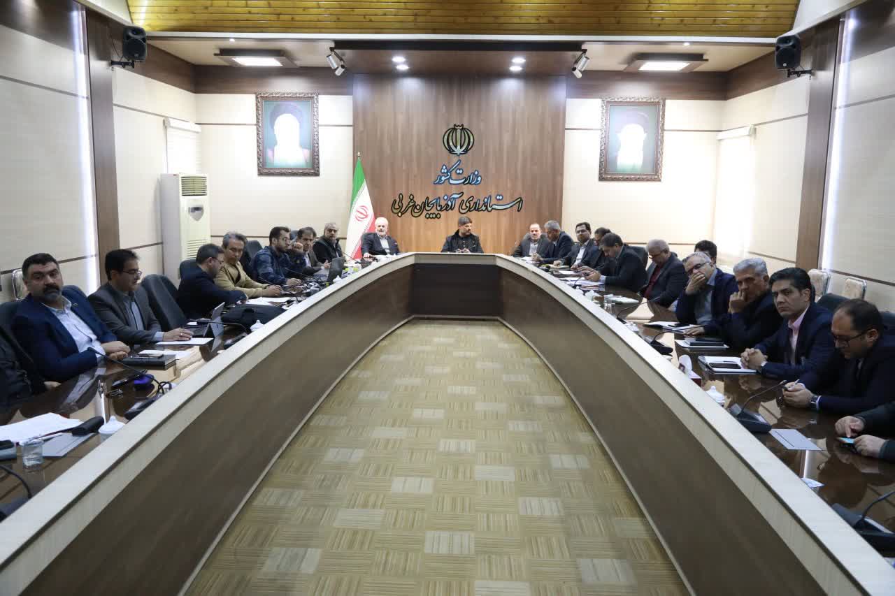 برگزاری جلسه شورای فنی آذربایجانغربی + تصاویر