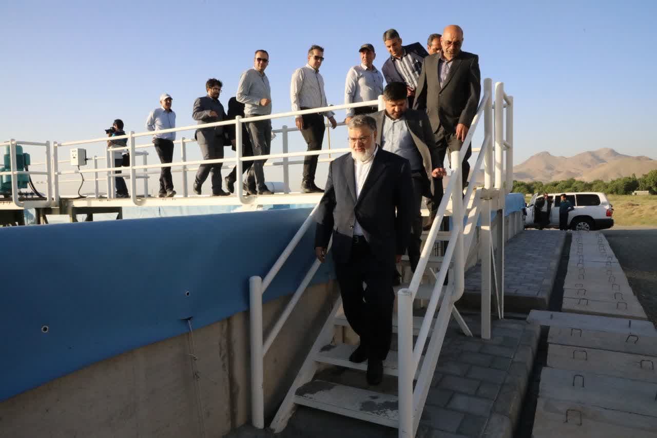 آلبوم تصویری / بازدید دبیر کارگروه ملى نجات دریاچه ارومیه از مراحل پایانی اجرای مدول 3 تصفیه خانه ارومیه
