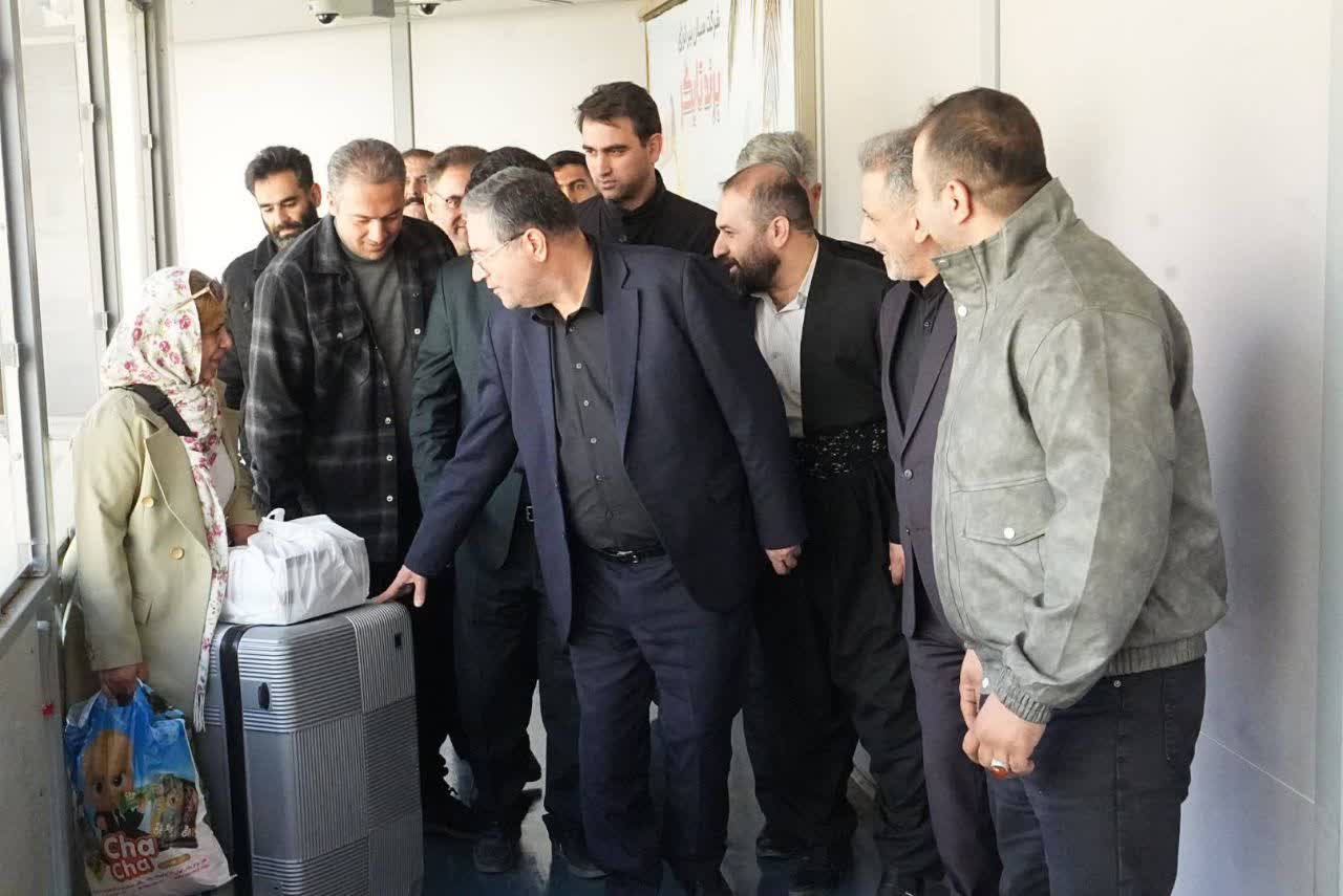 ارزیابی میدانی استاندار آذربایجان‌غربی از روند تردد و مبادلات مرزی در تمرچین + تصاویر