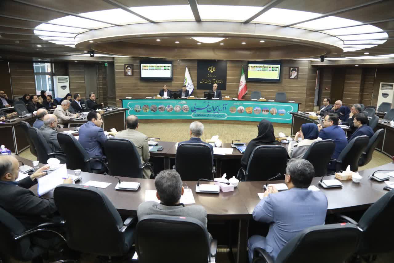 برگزاری جلسه کارگروه اقتصادی، اشتغال و سرمایهگذاری آذربایجانغربی