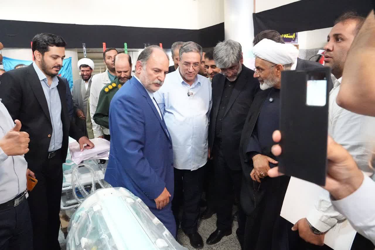 آلبوم تصویری / برگزاری آیین رونمایی از تجهیزات پیشرفته پزشکی بیمارستان شهرستان تکاب