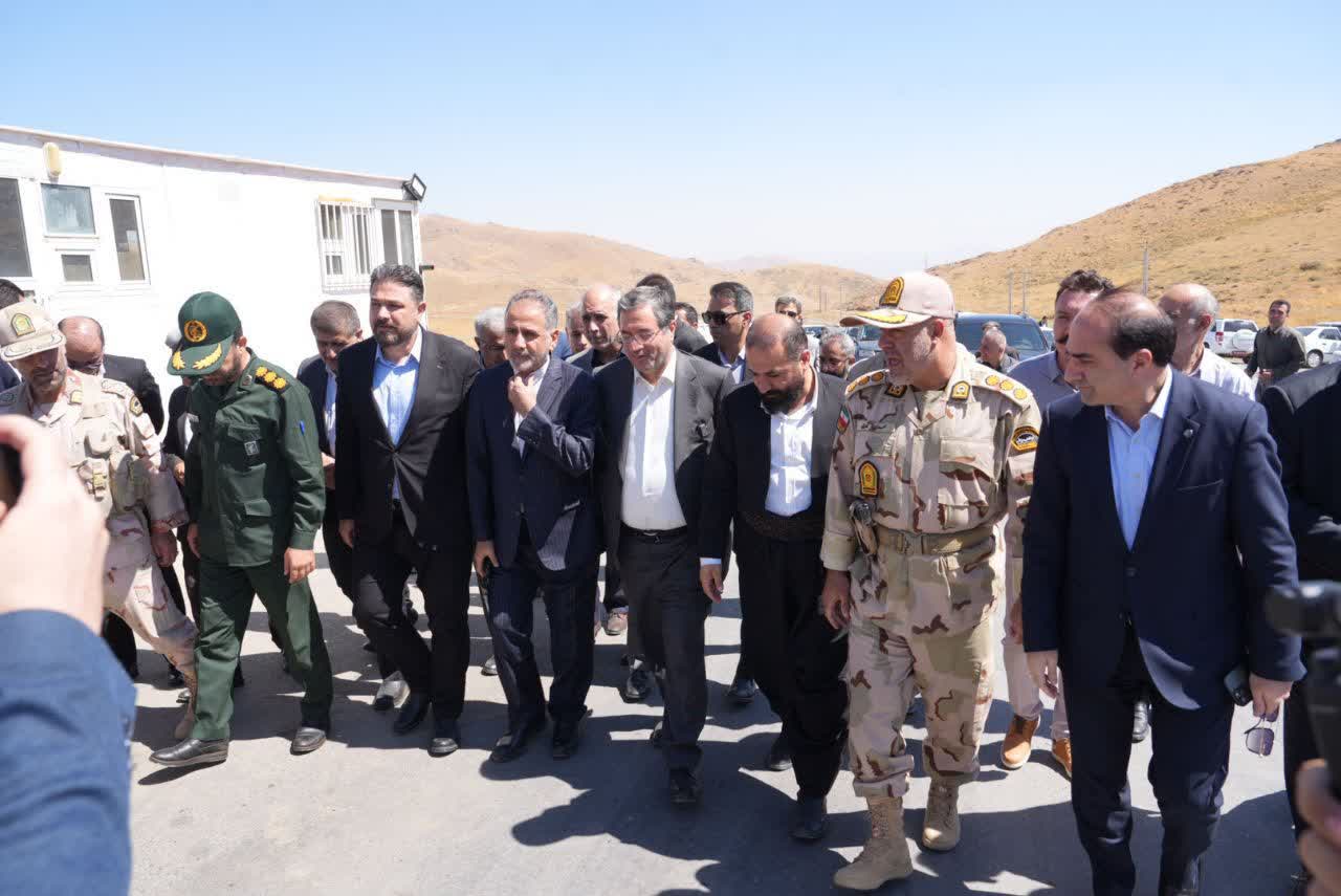 بازدید استاندار آذربایجانغربی از مرز کیله سردشت + تصاویر