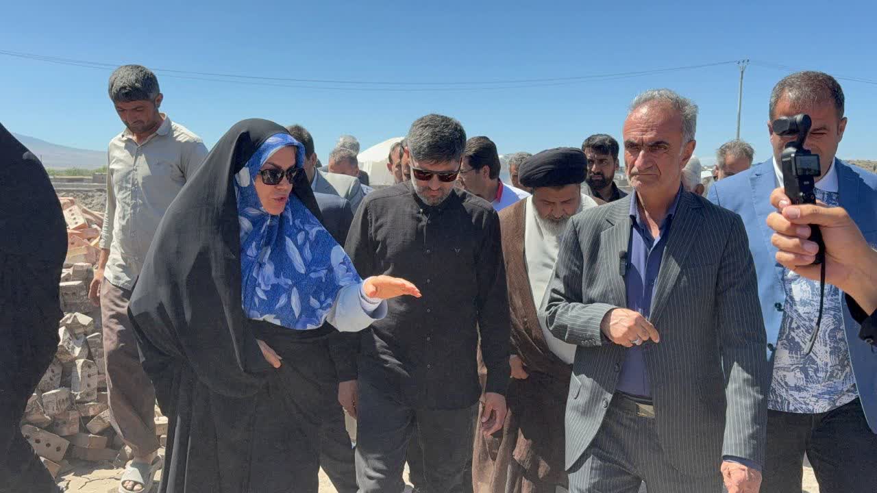 بازدید میدانی معاون استاندار آذربایجانغربی از مناطق سیلزده بورالان ماکو + تصاویر