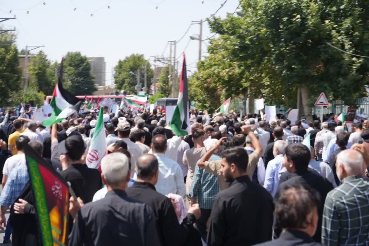 خروش همدلی و ایستادگی در آذربایجانغربی + تصاویر