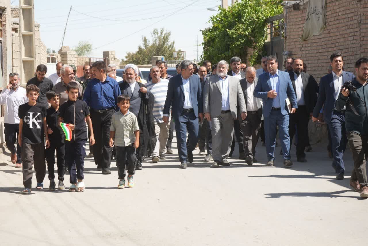بهرهبرداری همزمان از 27 طرح هادی روستایی در بخش نازلو آغاز شد + تصاویر