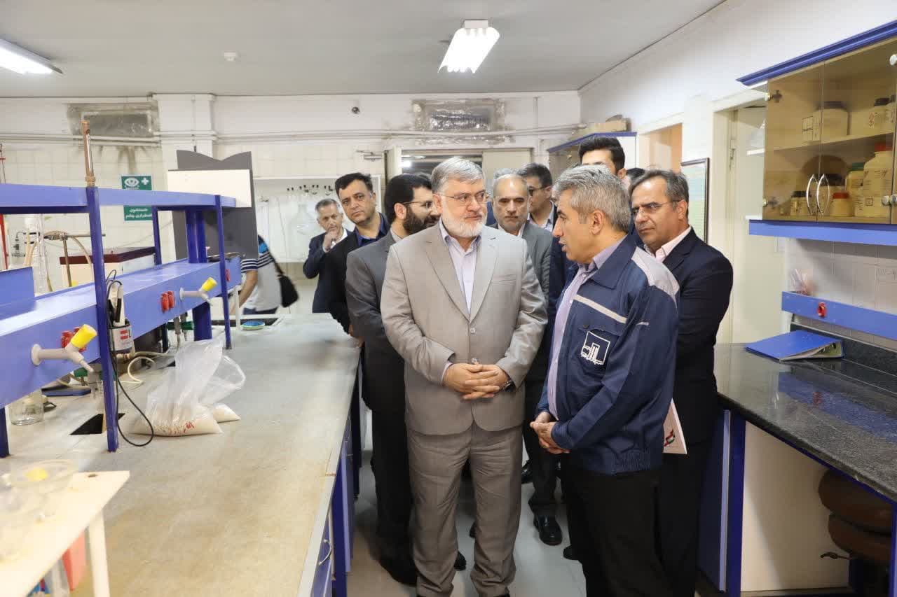 آلبوم تصویری / بازدید استاندار آذربایجان غربی از کارخانه های سیمان و پاکدیس ارومیه