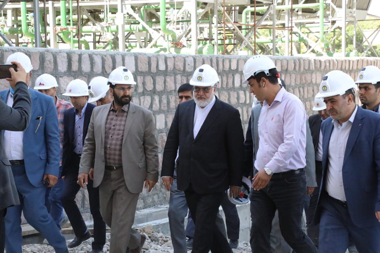 آلبوم تصویری / بازدید استاندار آذربایجان غربی از شرکت اروم آدا و نیروگاه سیکل ترکیبی ارومیه