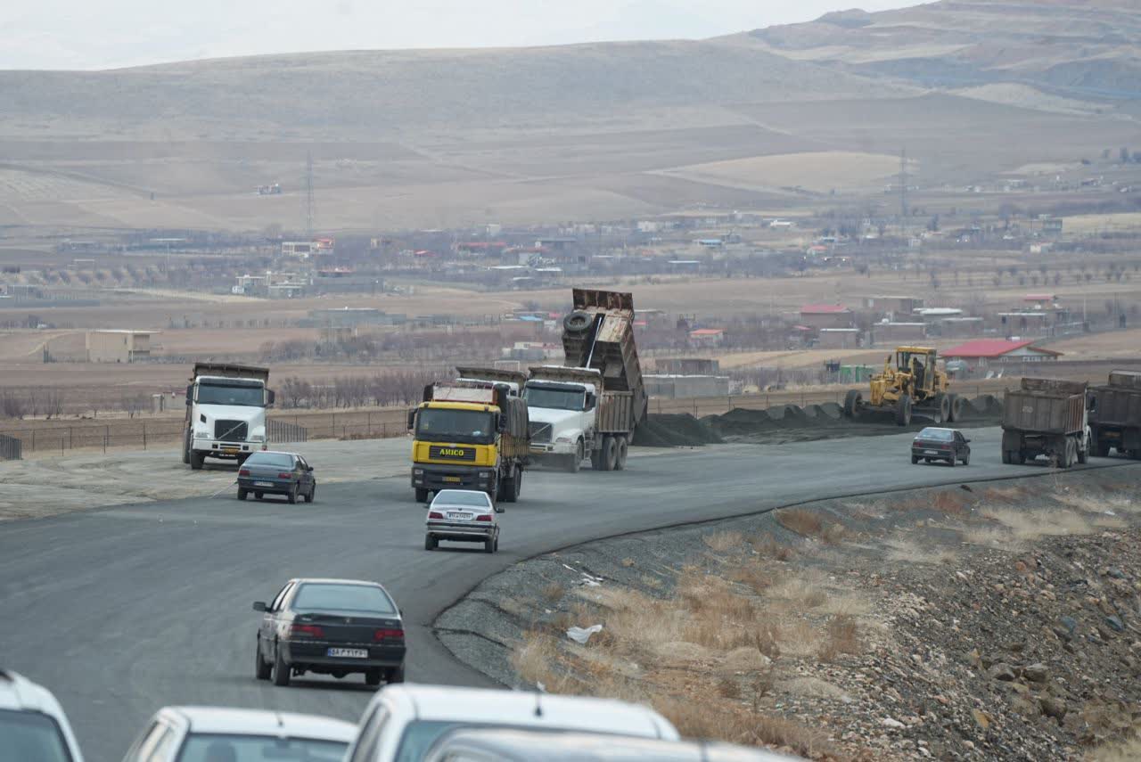 بازدید استاندار آذربایجانغربی از روند اجرای پروژه کنارگذر بوکان + تصاویر