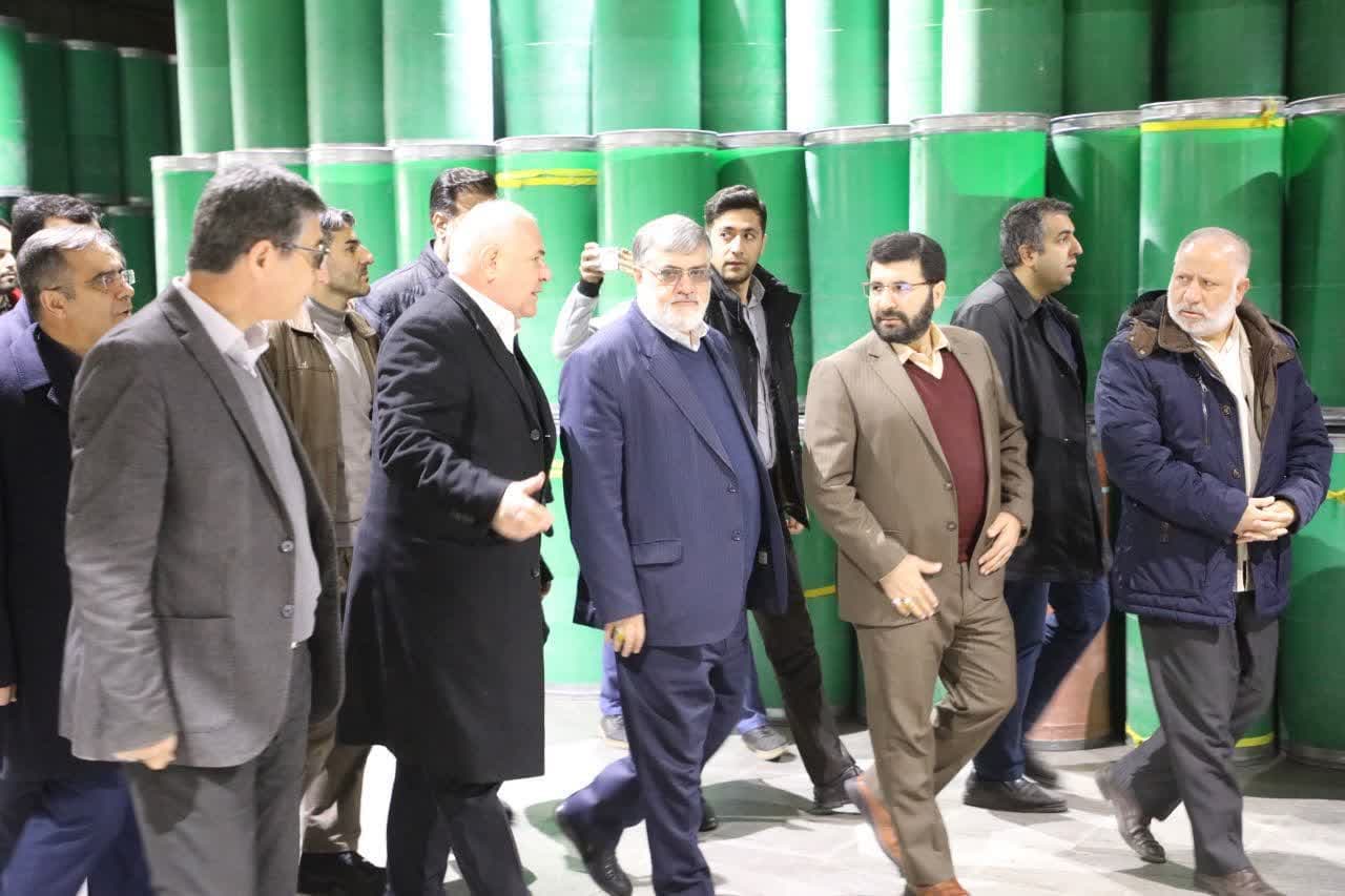 آلبوم تصویری / بازدید استاندار آذربایجان غربی از کارخانجات نساجی خوی