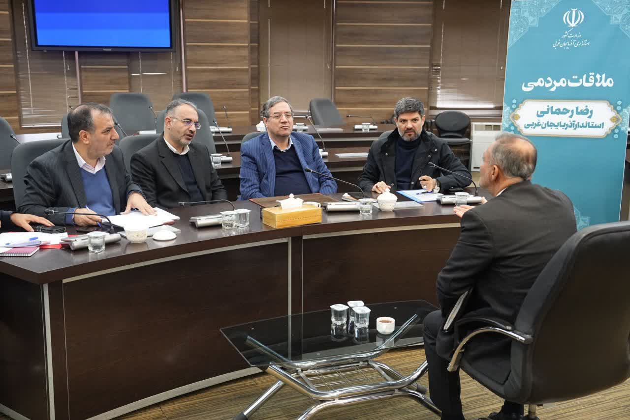 برگزاری ملاقات مردمی استاندار آذربایجانغربی