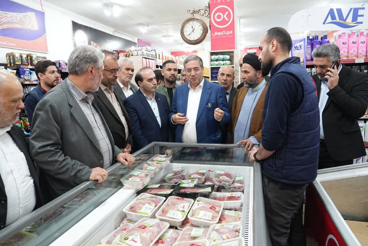 آلبوم تصویری / بازدید استاندار آذربایجانغربی از بازار و فروشگاههای ارومیه
