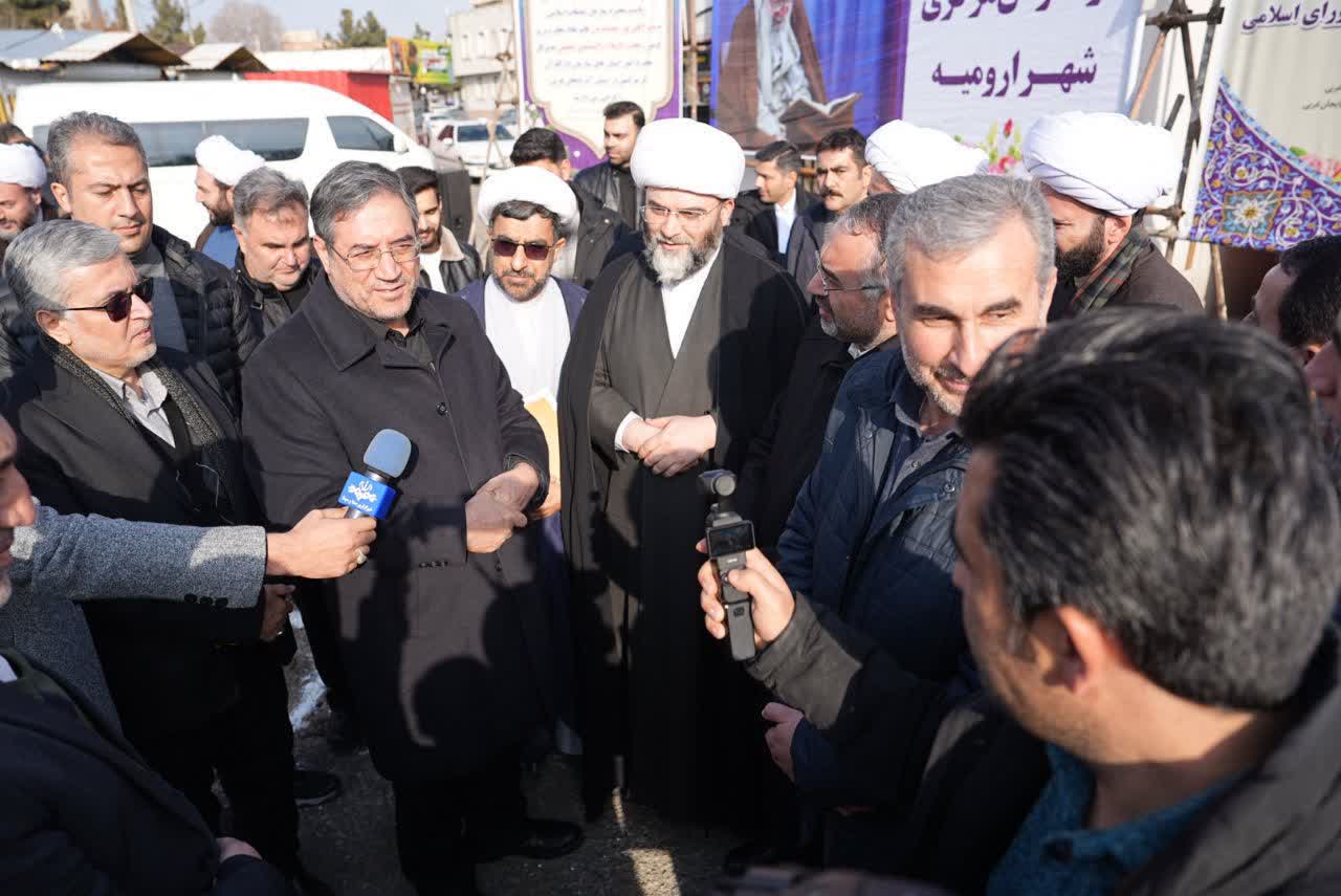 برگزاری آیین کلنگزنی تأسیس دارالقرآن مرکزی آذربایجانغربی در ارومیه + تصاویر