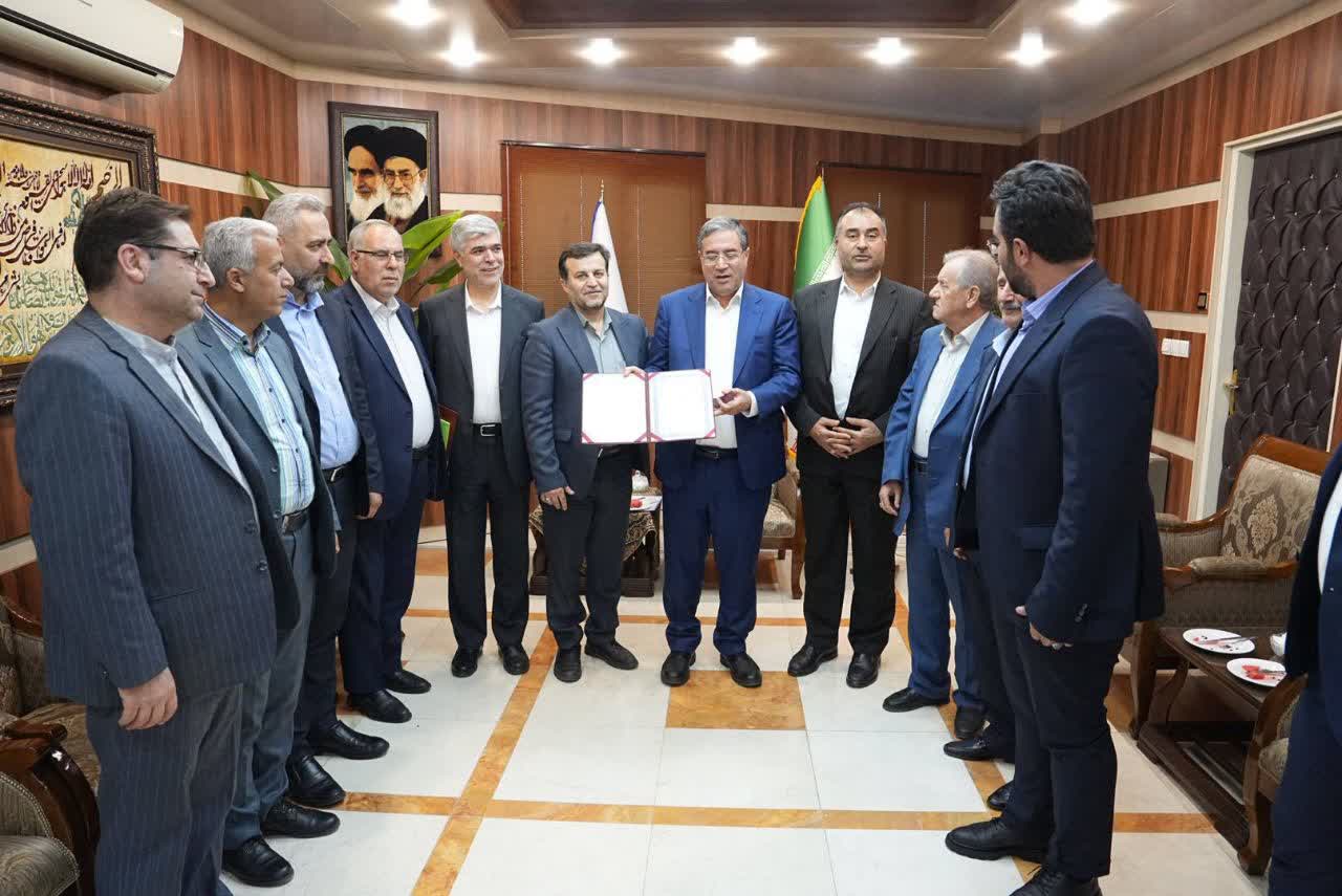 دیدار مدیرعامل صندوق حمایت از توسعه سرمایهگذاری در کشاورزی با استاندار آذربایجانغربی