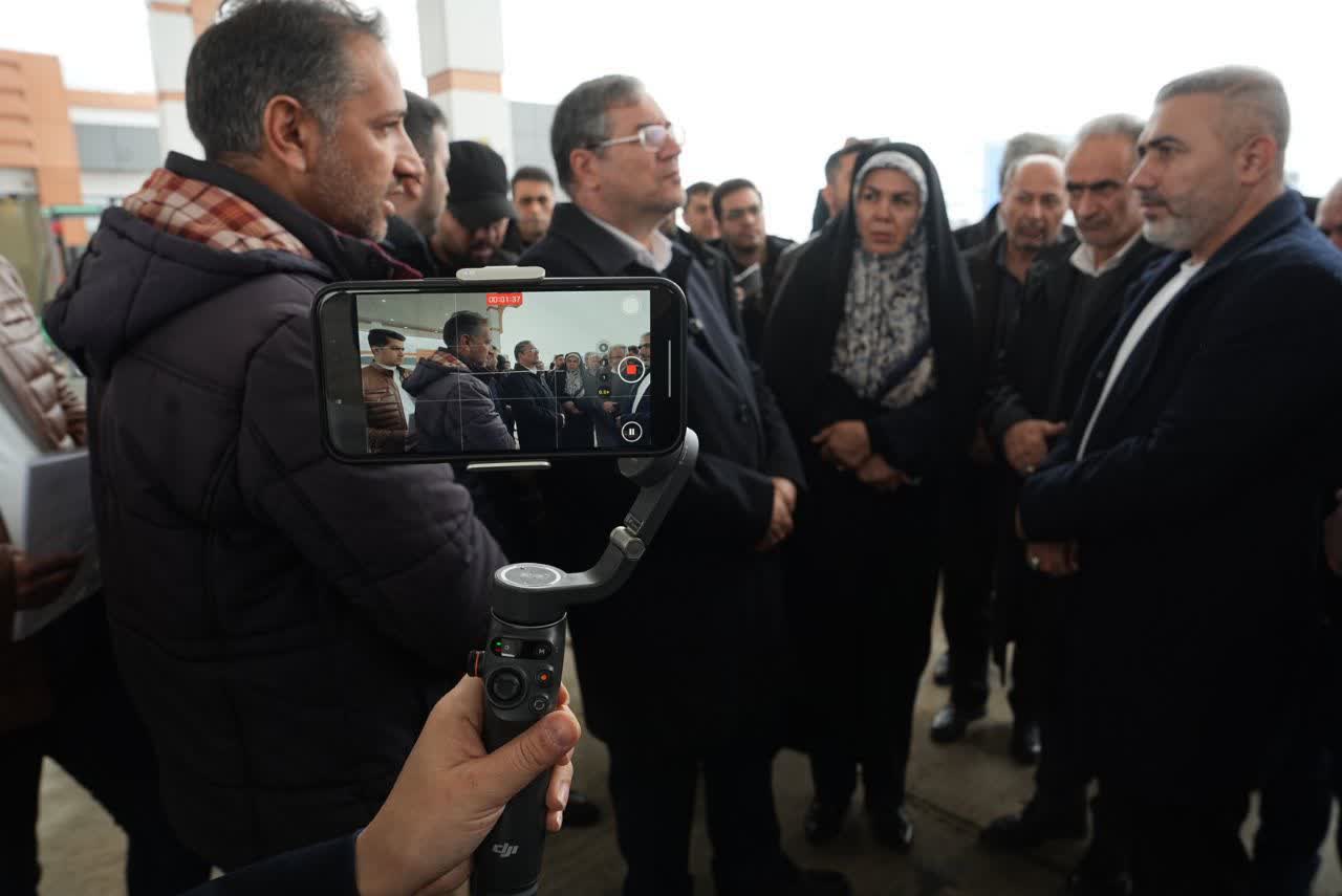 بازدید استاندار آذربایجان‌غربی از مجتمع خدمات رفاهی بین‌راهی و تیرپارک شرکت تجارت باختر آذربایجان + تصاویر