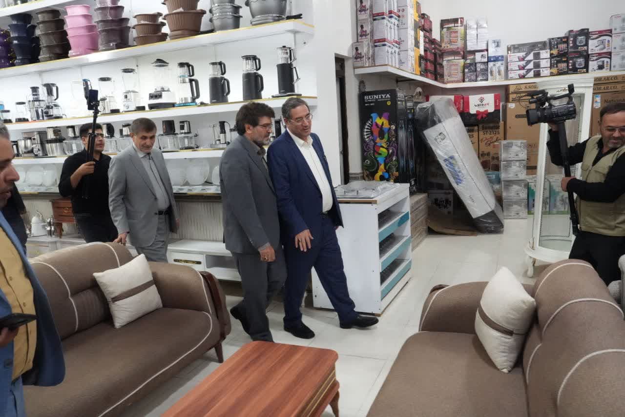 دیدار استاندار آذربایجانغربی با بازاریان و مردم شهرستان چهاربرج + تصاویر