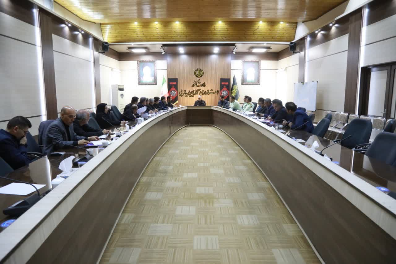 برگزاری جلسه کمیته هماهنگی و پیشگیری از سرقت در آذربایجانغربی + تصاویر