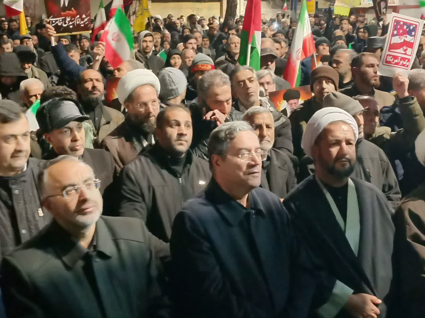 برگزاری آیین شهادت حضرت امام خامنه‌ای (قدس سره) در ارومیه + تصاویر